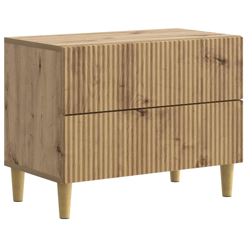 vidaXL Szafka Nocna Dąb artisan 62 x 34,5 x 48 cm Drewno inżynieryjne