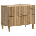 vidaXL Szafka Nocna Dąb artisan 62 x 34,5 x 48 cm Drewno inżynieryjne