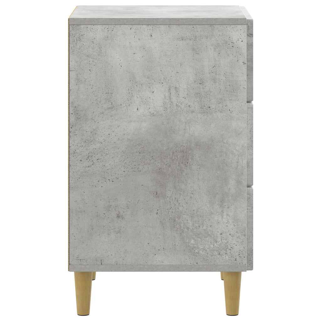 vidaXL Szafka Nocna z szufladą Betonowy szary 43 x 41 x 66,5 cm