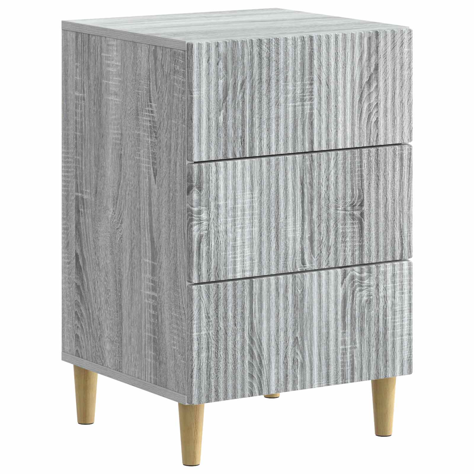 vidaXL Szafka Nocna Szary Sonoma 43 x 41 x 66,5 cm Drewno inżynieryjne