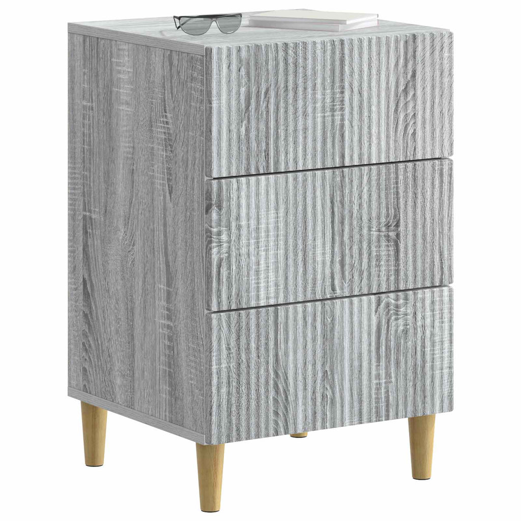 vidaXL Szafka Nocna Szary Sonoma 43 x 41 x 66,5 cm Drewno inżynieryjne