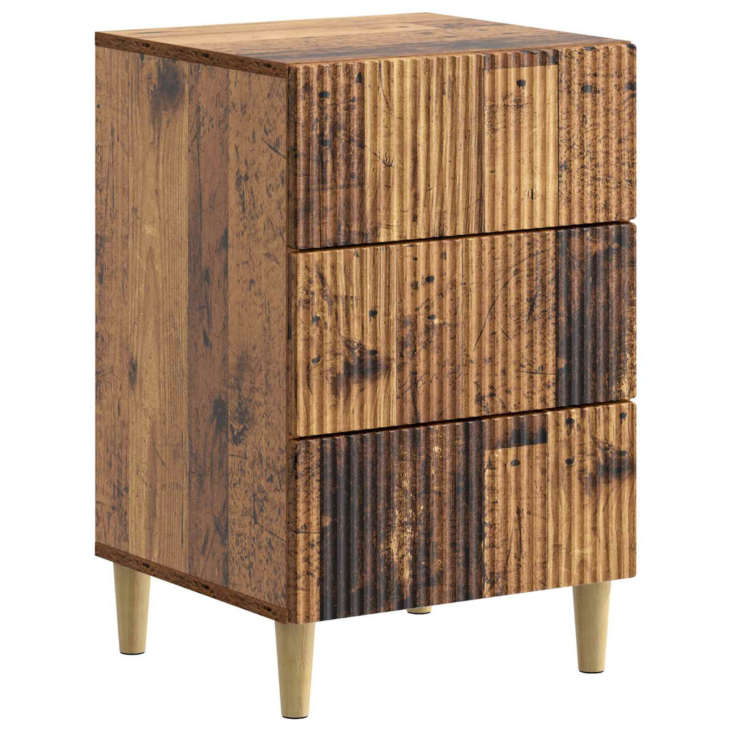vidaXL Szafka Nocna Stare drewno 43 x 41 x 66,5 cm Drewno inżynieryjne