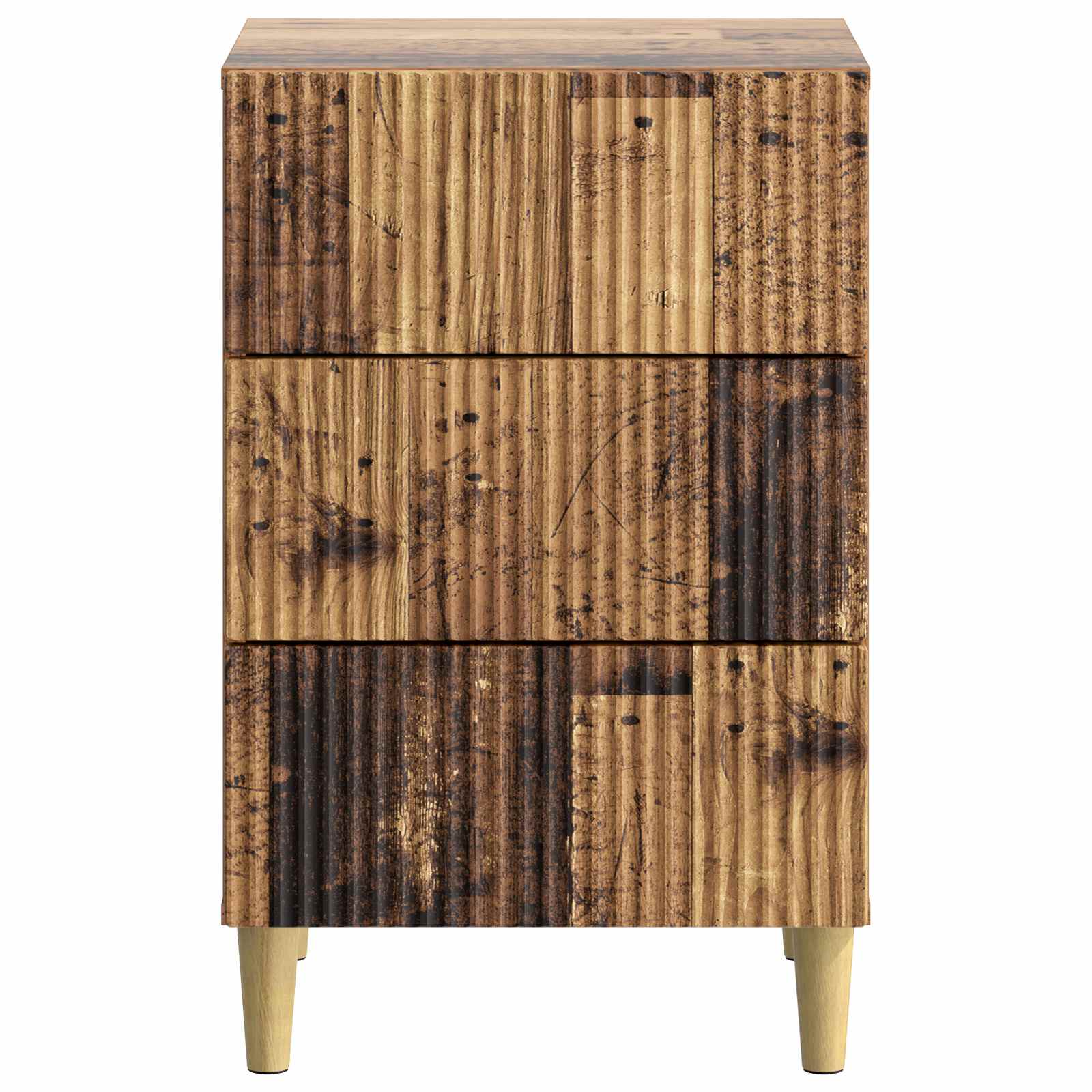 vidaXL Szafka Nocna Stare drewno 43 x 41 x 66,5 cm Drewno inżynieryjne