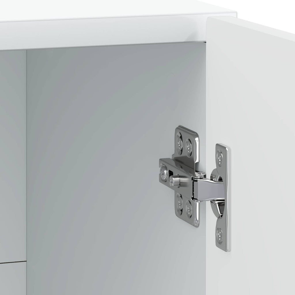 vidaXL Szafka Nocna 2 pcs Biały 43 x 34,5 x 50 cm Drewno inżynieryjne
