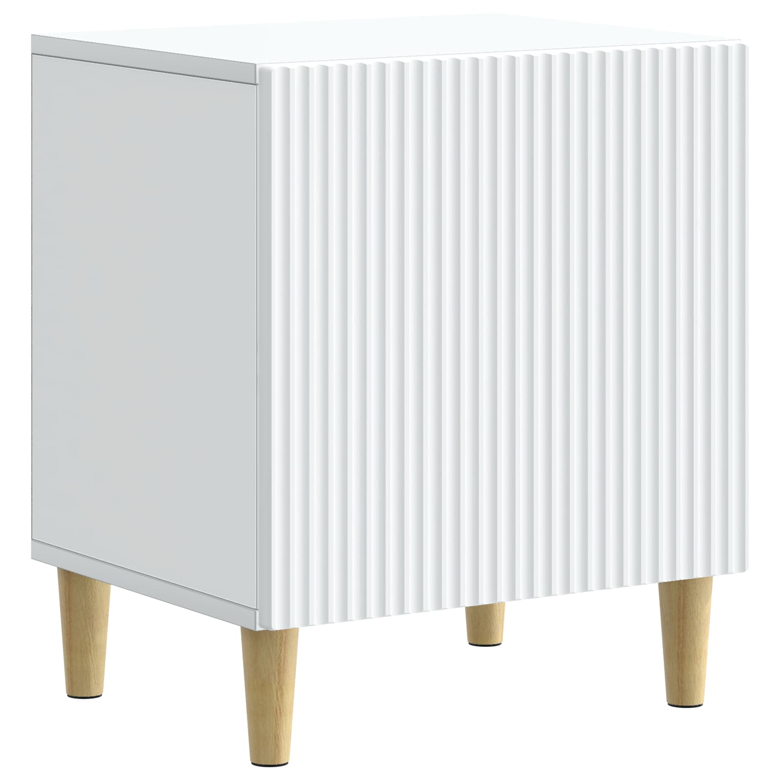 vidaXL Szafka Nocna 2 pcs Biały 43 x 34,5 x 50 cm Drewno inżynieryjne