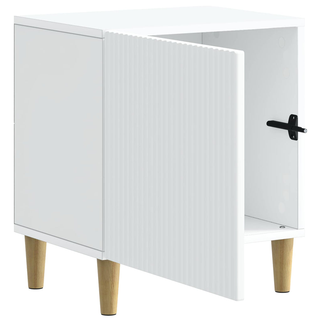 vidaXL Szafka Nocna 2 pcs Biały 43 x 34,5 x 50 cm Drewno inżynieryjne