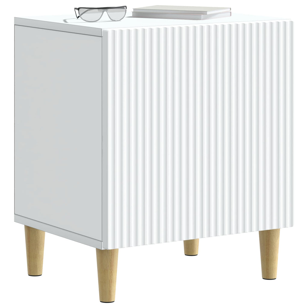 vidaXL Szafka Nocna 2 pcs Biały 43 x 34,5 x 50 cm Drewno inżynieryjne