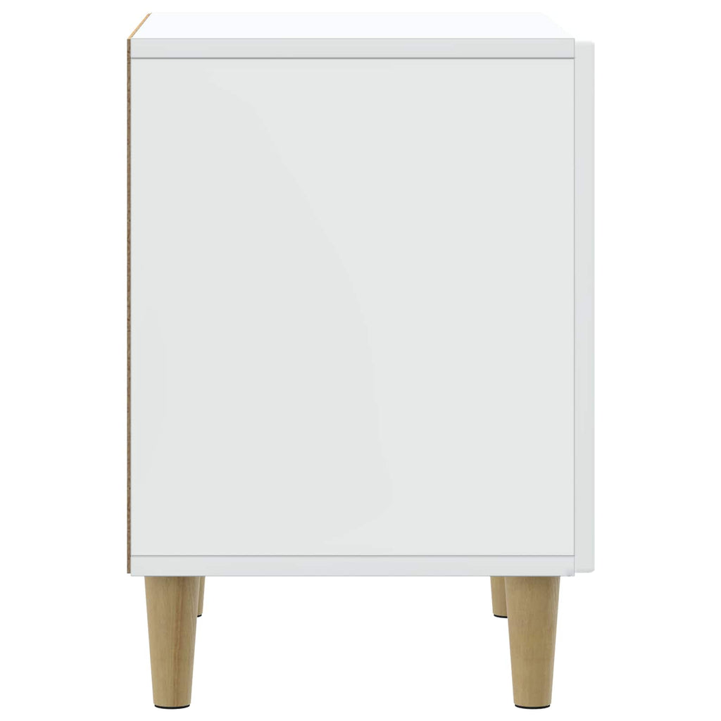 vidaXL Szafka Nocna 2 pcs Biały 43 x 34,5 x 50 cm Drewno inżynieryjne