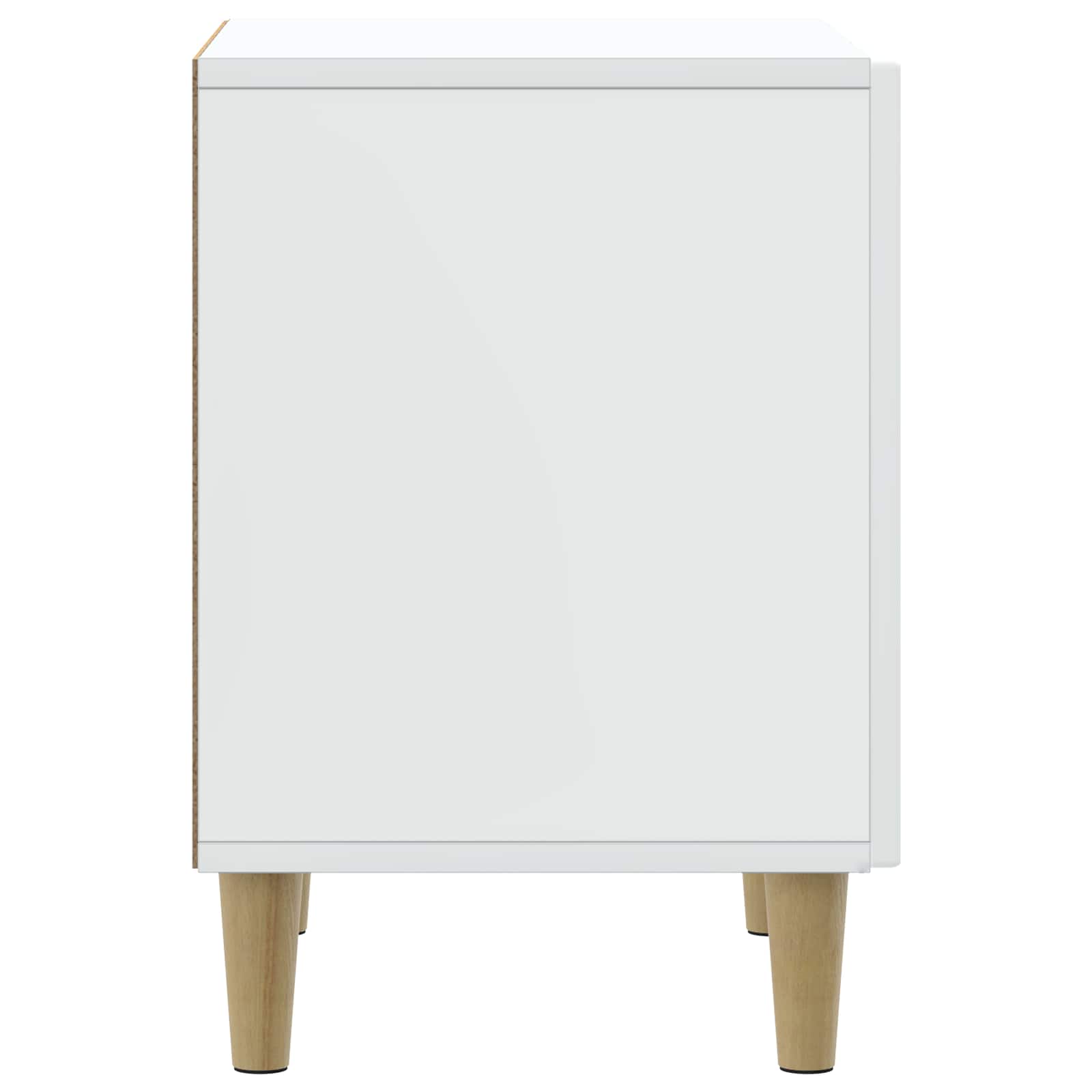 vidaXL Szafka Nocna 2 pcs Biały 43 x 34,5 x 50 cm Drewno inżynieryjne