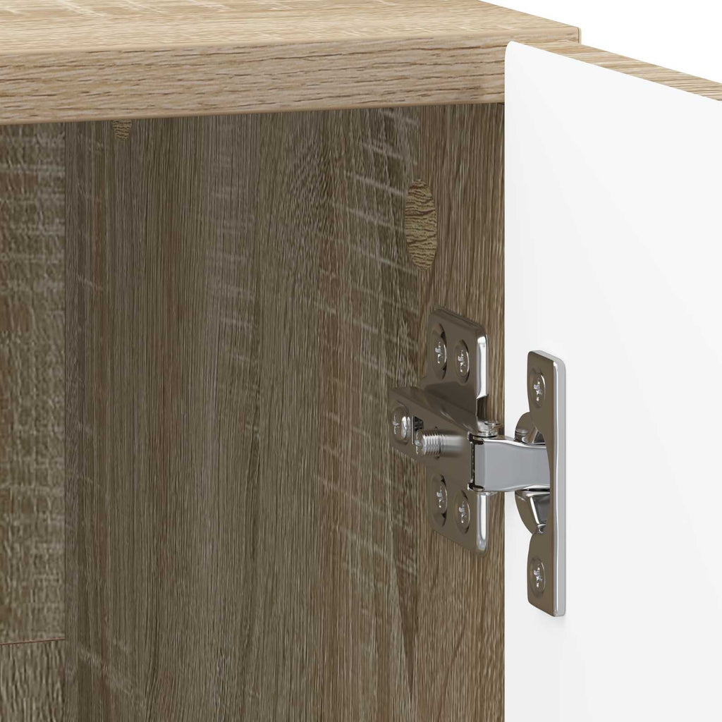 vidaXL Szafka Nocna 2 pcs dąb Sonoma 43 x 34,5 x 50 cm