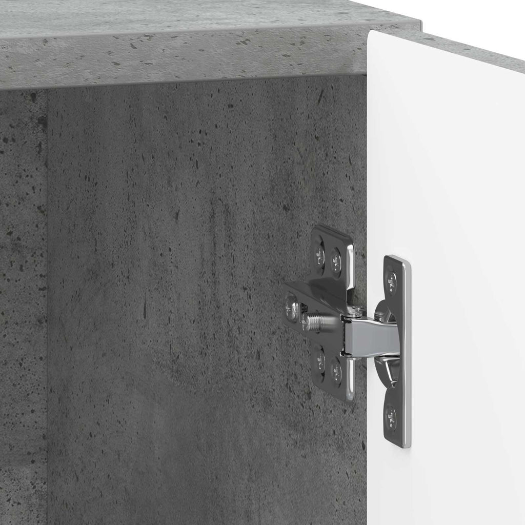 vidaXL Szafka Nocna Betonowy szary 43 x 34,5 x 50 cm