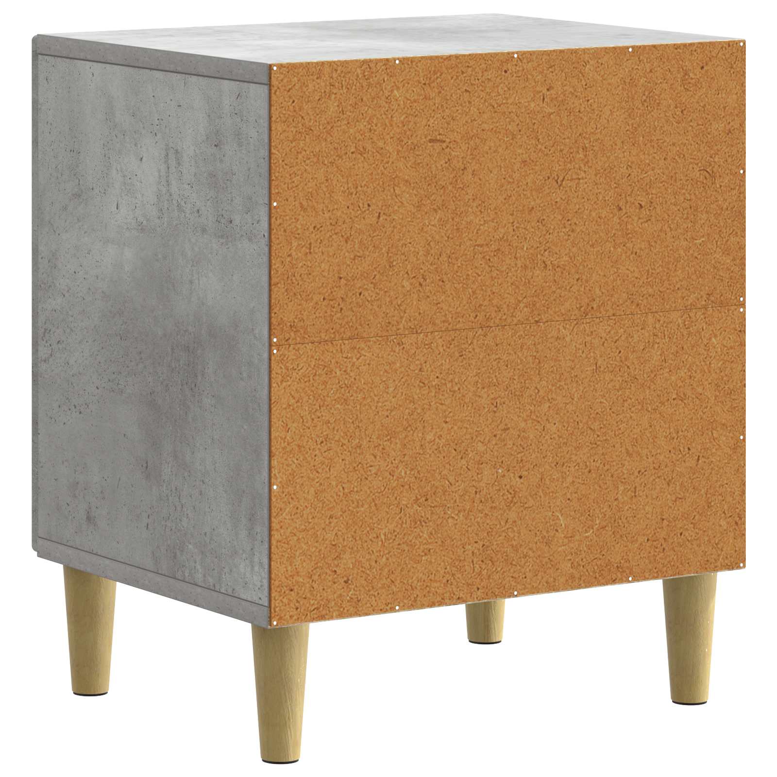 vidaXL Szafka Nocna Betonowy szary 43 x 34,5 x 50 cm
