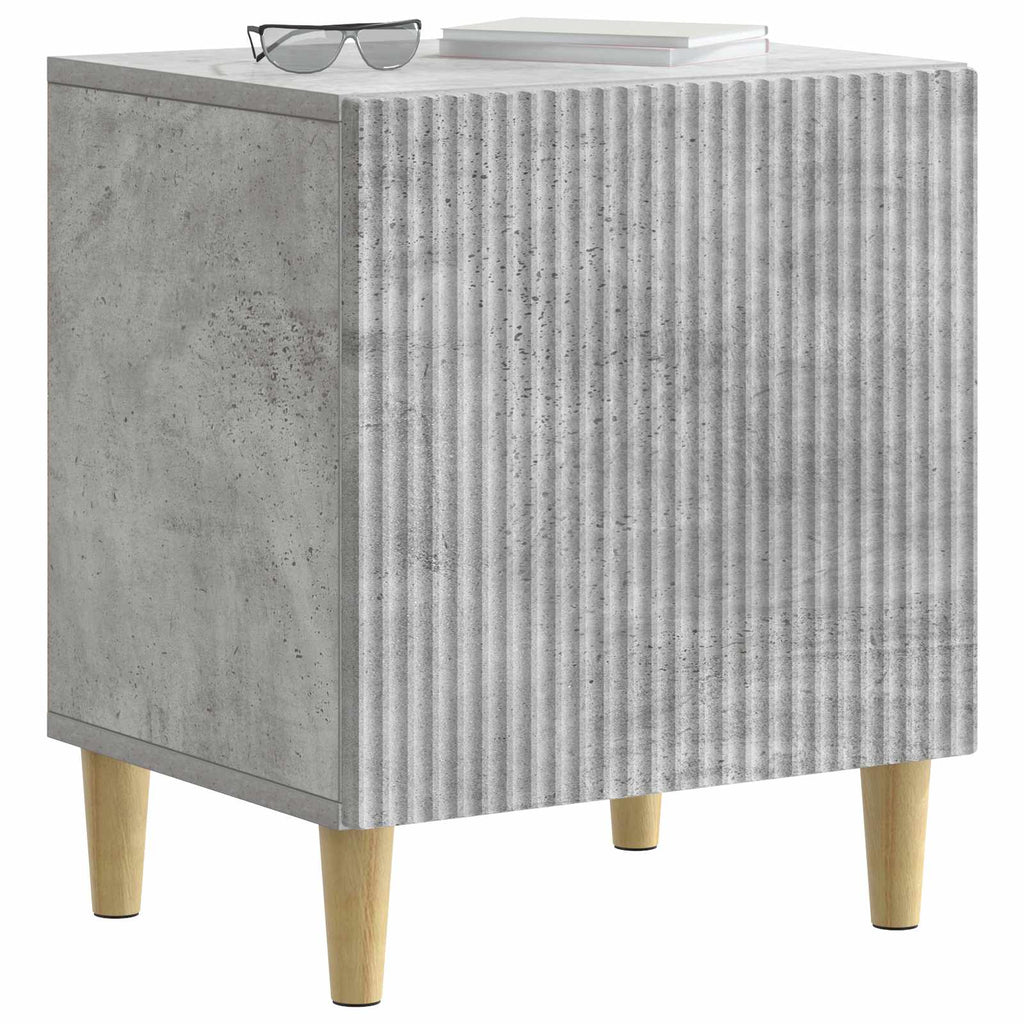 vidaXL Szafka Nocna Betonowy szary 43 x 34,5 x 50 cm