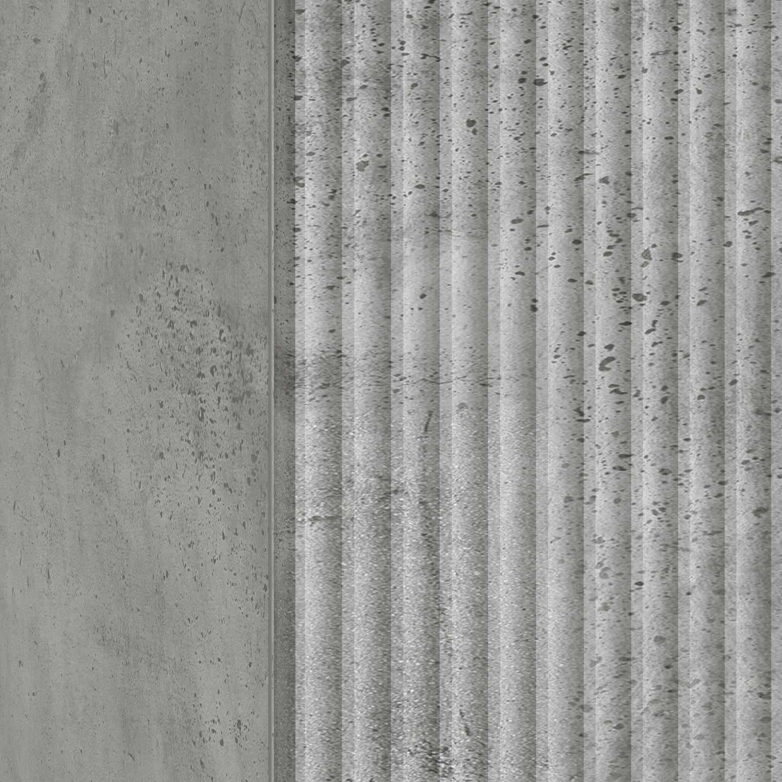 vidaXL Szafka Nocna 2 pcs Betonowy szary 43 x 34,5 x 50 cm