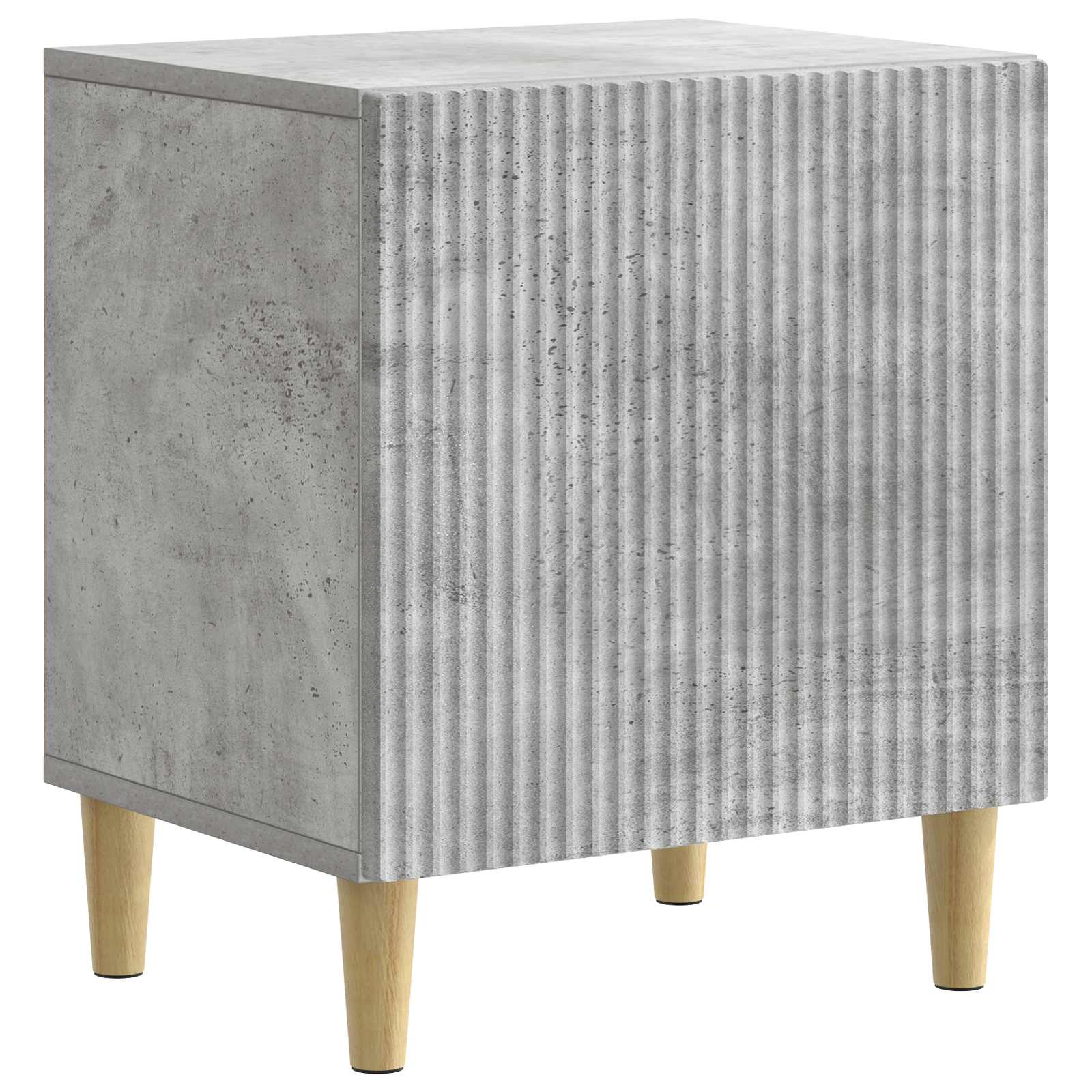 vidaXL Szafka Nocna 2 pcs Betonowy szary 43 x 34,5 x 50 cm