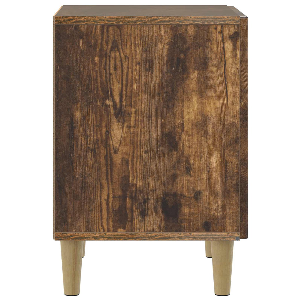 vidaXL Szafka Nocna Dąb wędzony 43 x 34,5 x 50 cm Drewno inżynieryjne