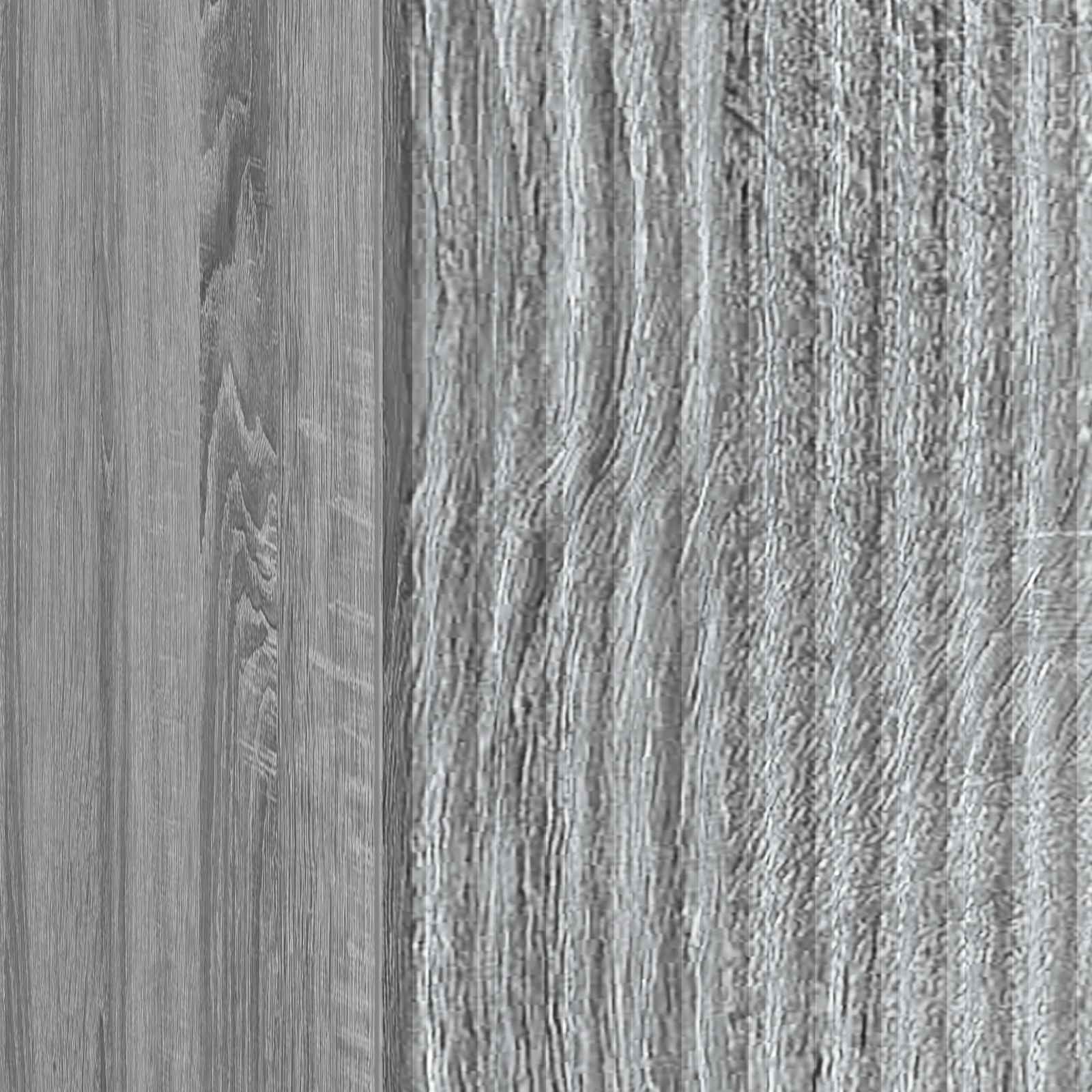 vidaXL Szafka Nocna 2 pcs Szary Sonoma 43 x 34,5 x 50 cm