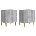 vidaXL Szafka Nocna 2 pcs Szary Sonoma 43 x 34,5 x 50 cm