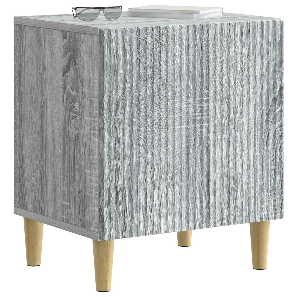 vidaXL Szafka Nocna 2 pcs Szary Sonoma 43 x 34,5 x 50 cm