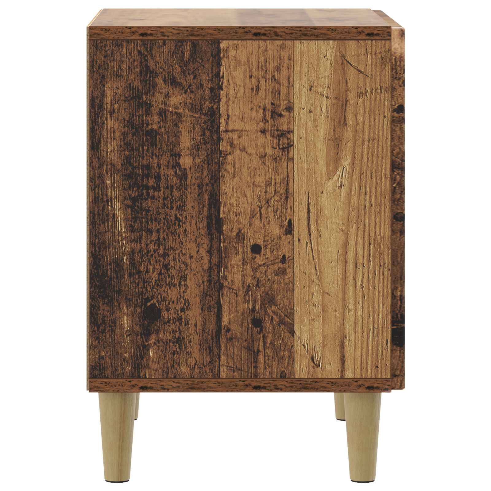 vidaXL Szafka Nocna Stare drewno 43 x 34,5 x 50 cm Drewno inżynieryjne