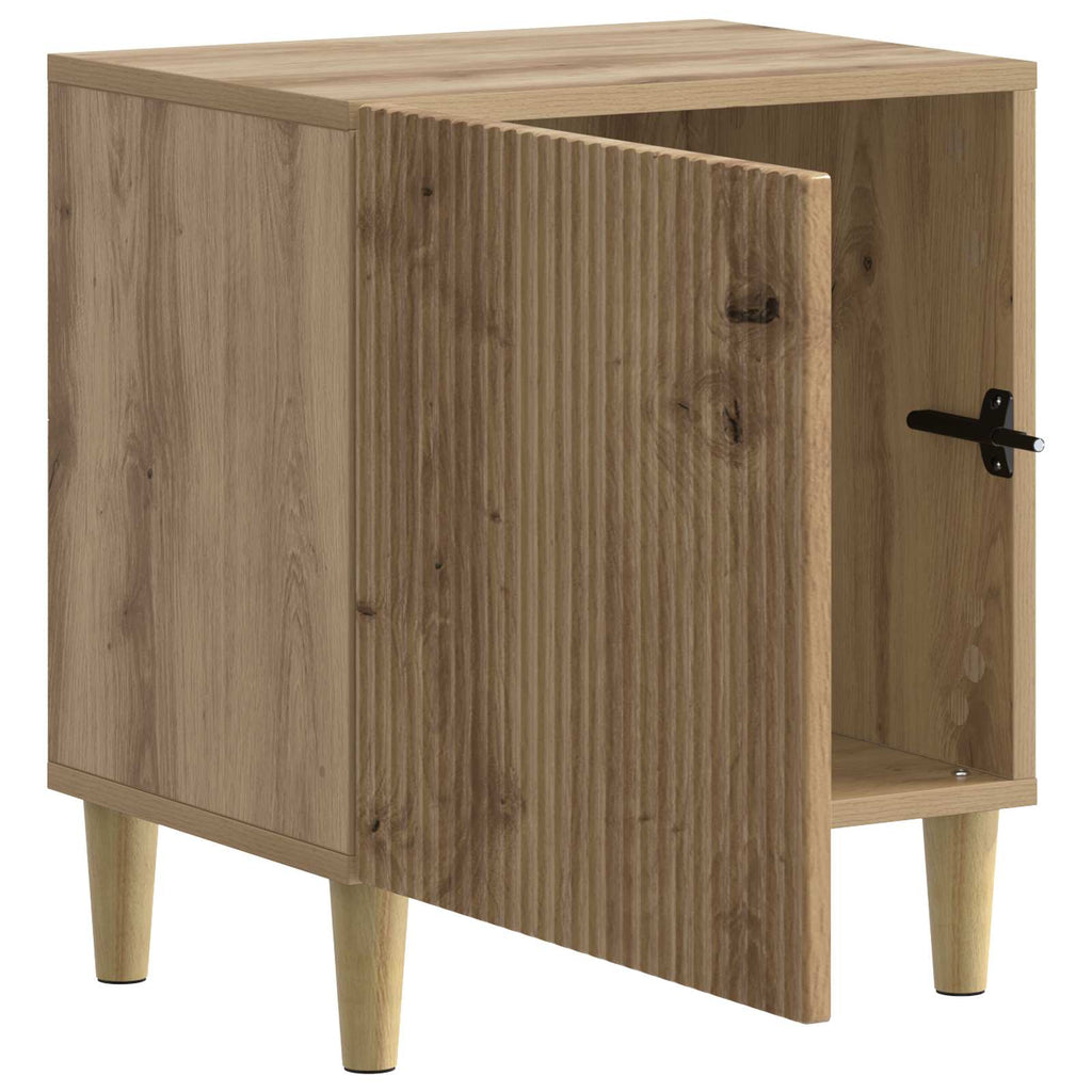 vidaXL Szafka Nocna Dąb artisan 43 x 34,5 x 50 cm Drewno inżynieryjne