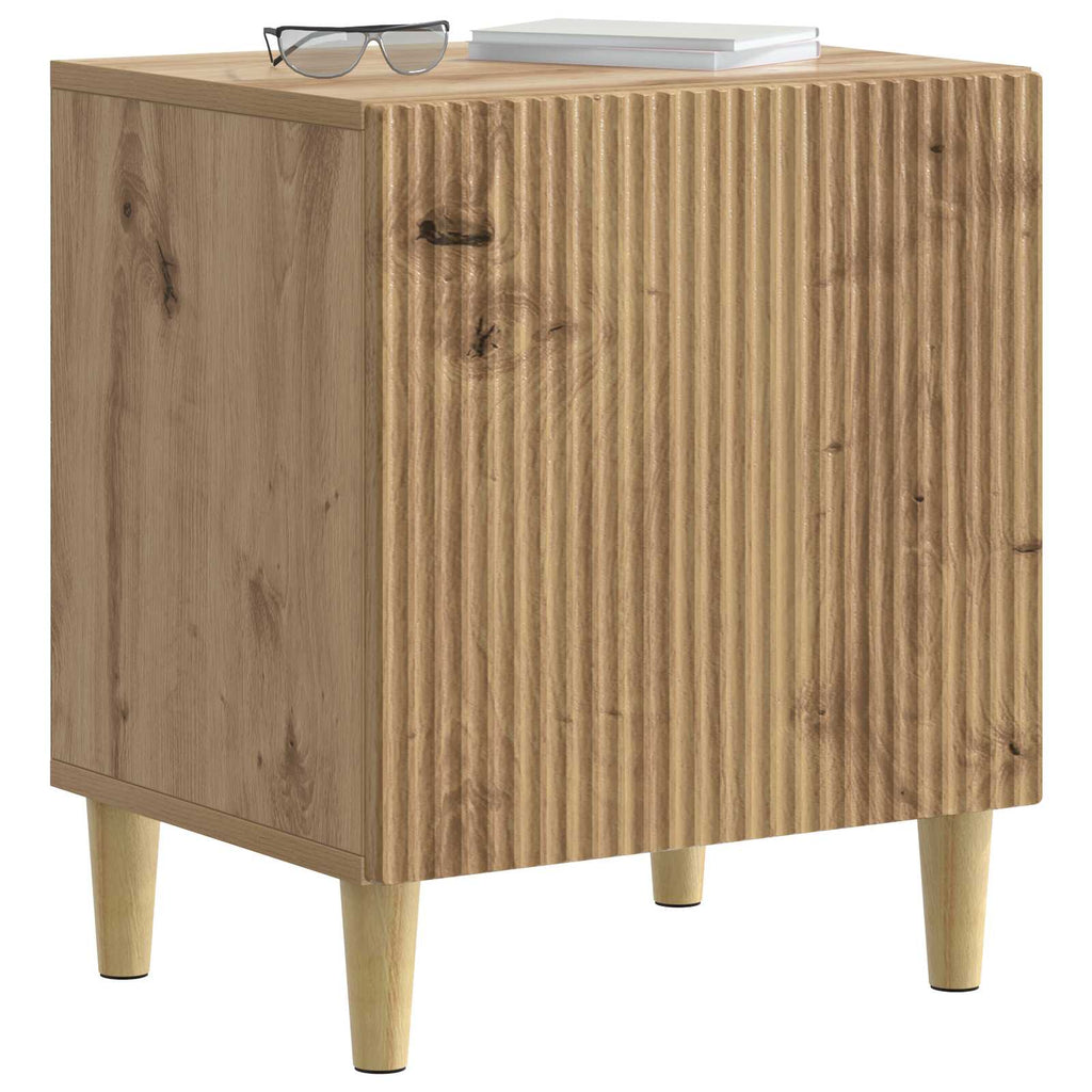 vidaXL Szafka Nocna Dąb artisan 43 x 34,5 x 50 cm Drewno inżynieryjne