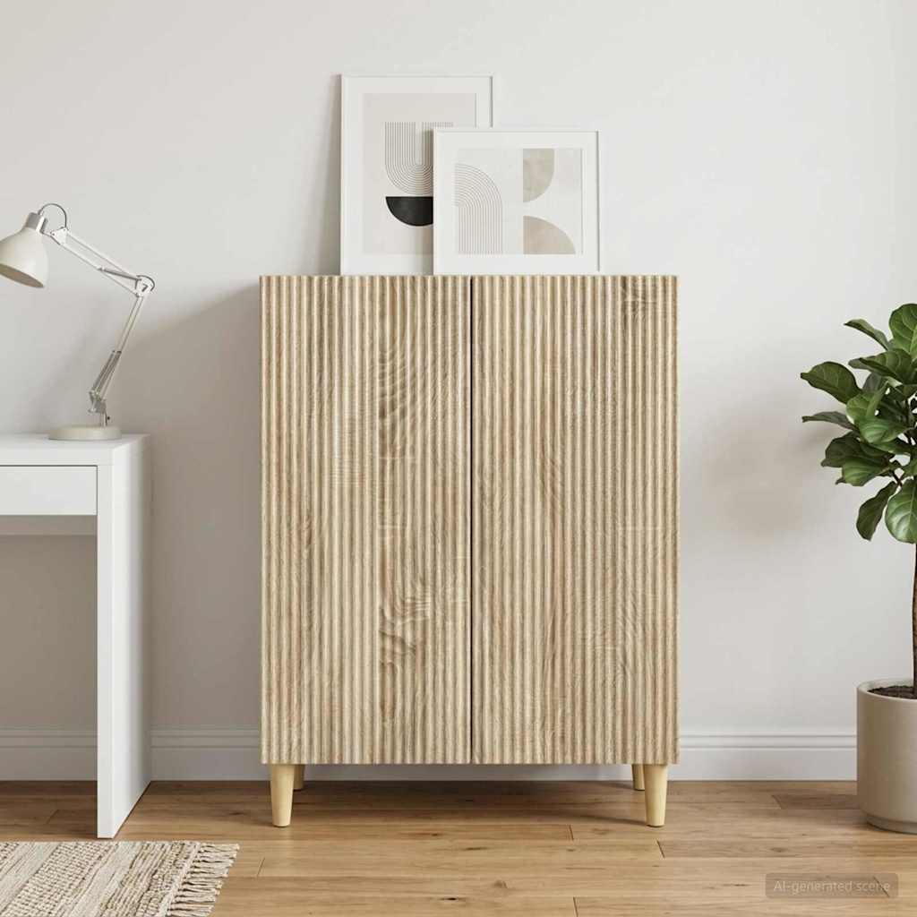vidaXL Bufet dąb Sonoma 66 x 34,5 x 90 cm Drewno inżynieryjne