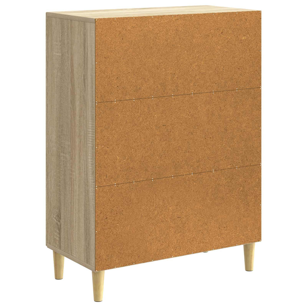 vidaXL Bufet dąb Sonoma 66 x 34,5 x 90 cm Drewno inżynieryjne
