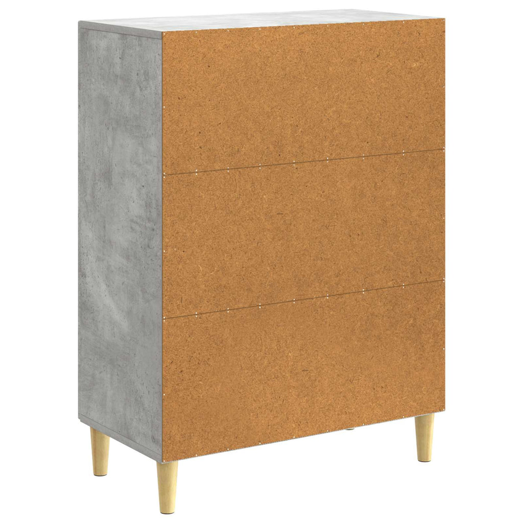 vidaXL Bufet Betonowy szary 66 x 34,5 x 90 cm Drewno inżynieryjne