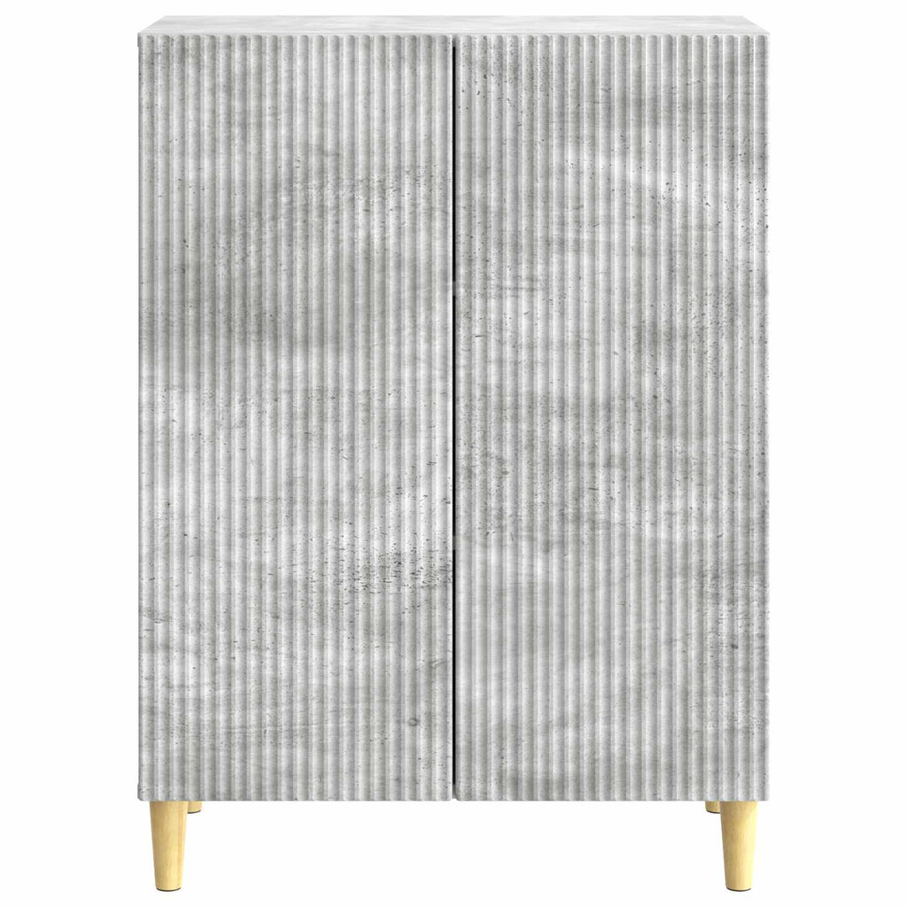 vidaXL Bufet Betonowy szary 66 x 34,5 x 90 cm Drewno inżynieryjne