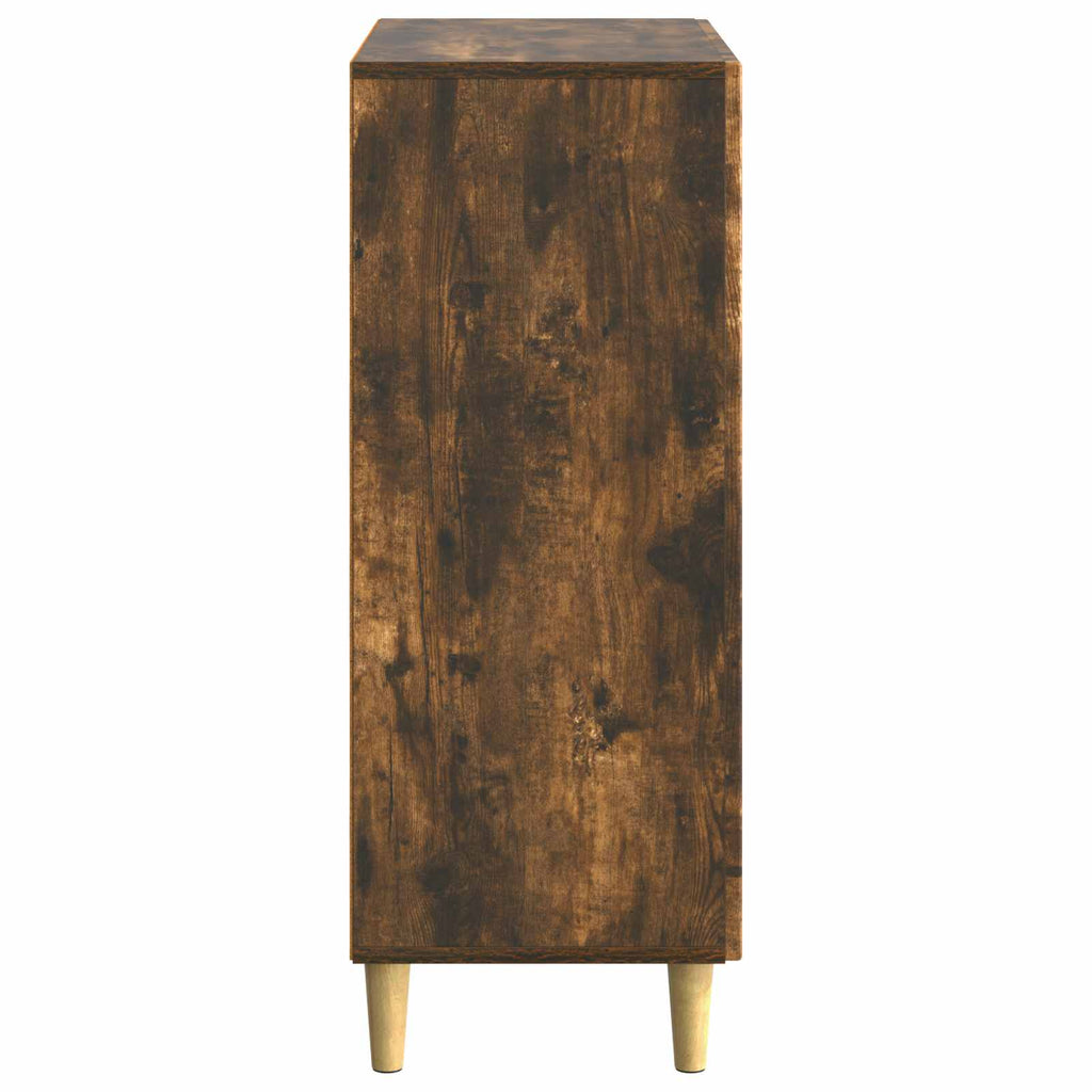 vidaXL Bufet Dąb wędzony 66 x 34,5 x 90 cm Drewno inżynieryjne