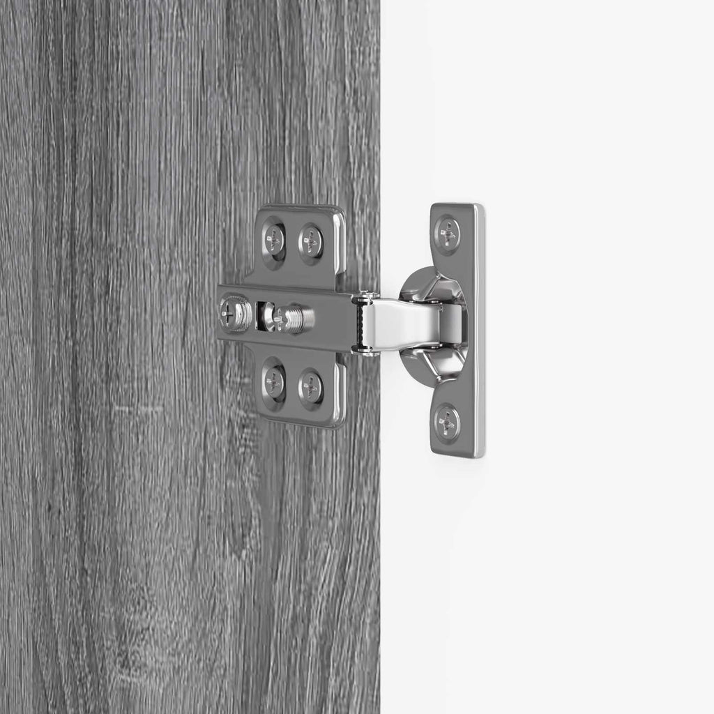 vidaXL Bufet Szary Sonoma 66 x 34,5 x 90 cm Drewno inżynieryjne