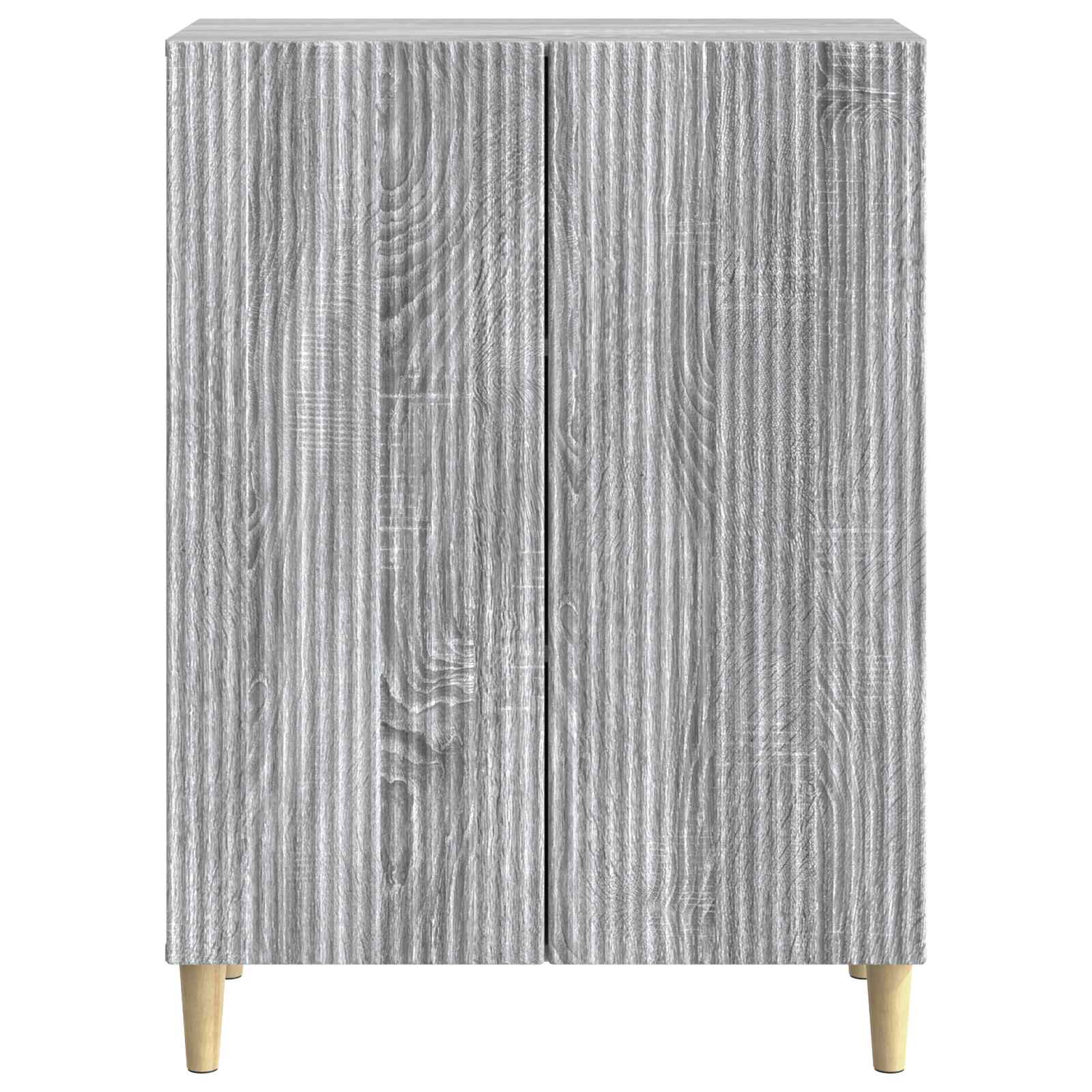 vidaXL Bufet Szary Sonoma 66 x 34,5 x 90 cm Drewno inżynieryjne