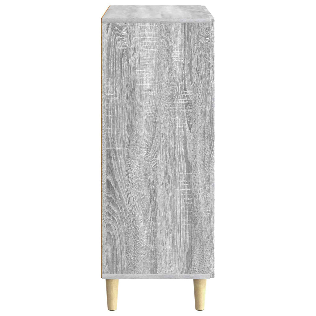 vidaXL Bufet Szary Sonoma 66 x 34,5 x 90 cm Drewno inżynieryjne