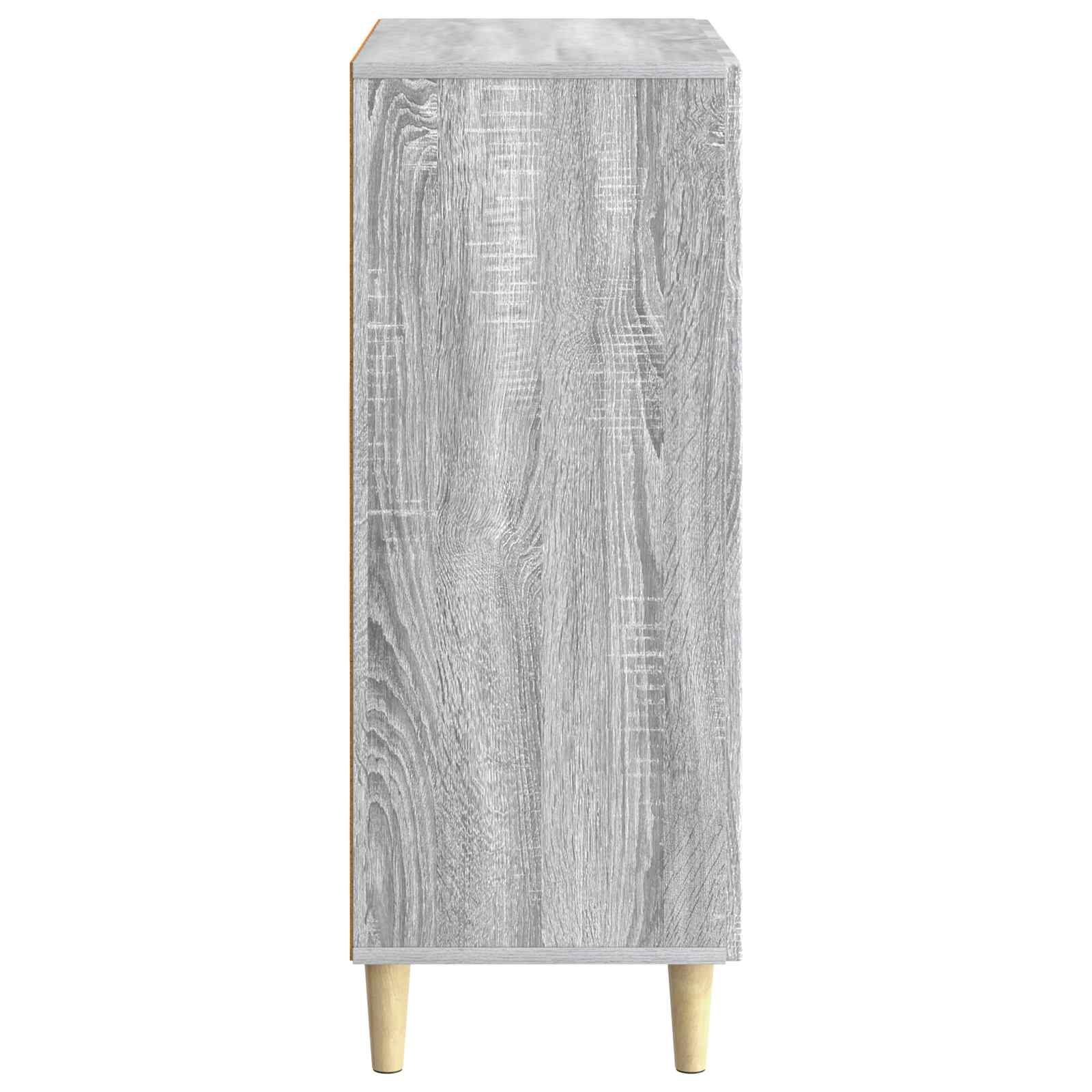 vidaXL Bufet Szary Sonoma 66 x 34,5 x 90 cm Drewno inżynieryjne