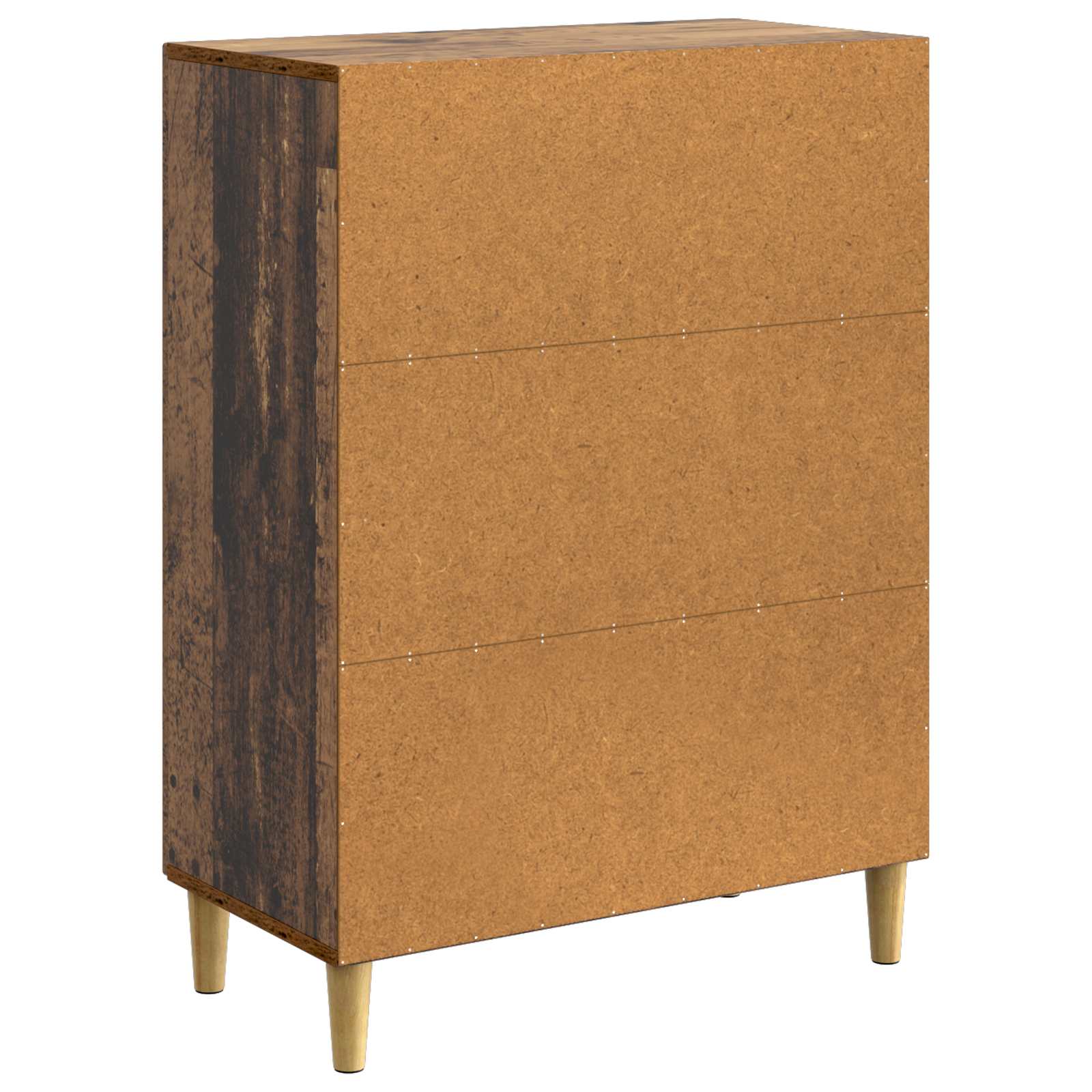 vidaXL Bufet Stare drewno 66 x 34,5 x 90 cm Drewno inżynieryjne