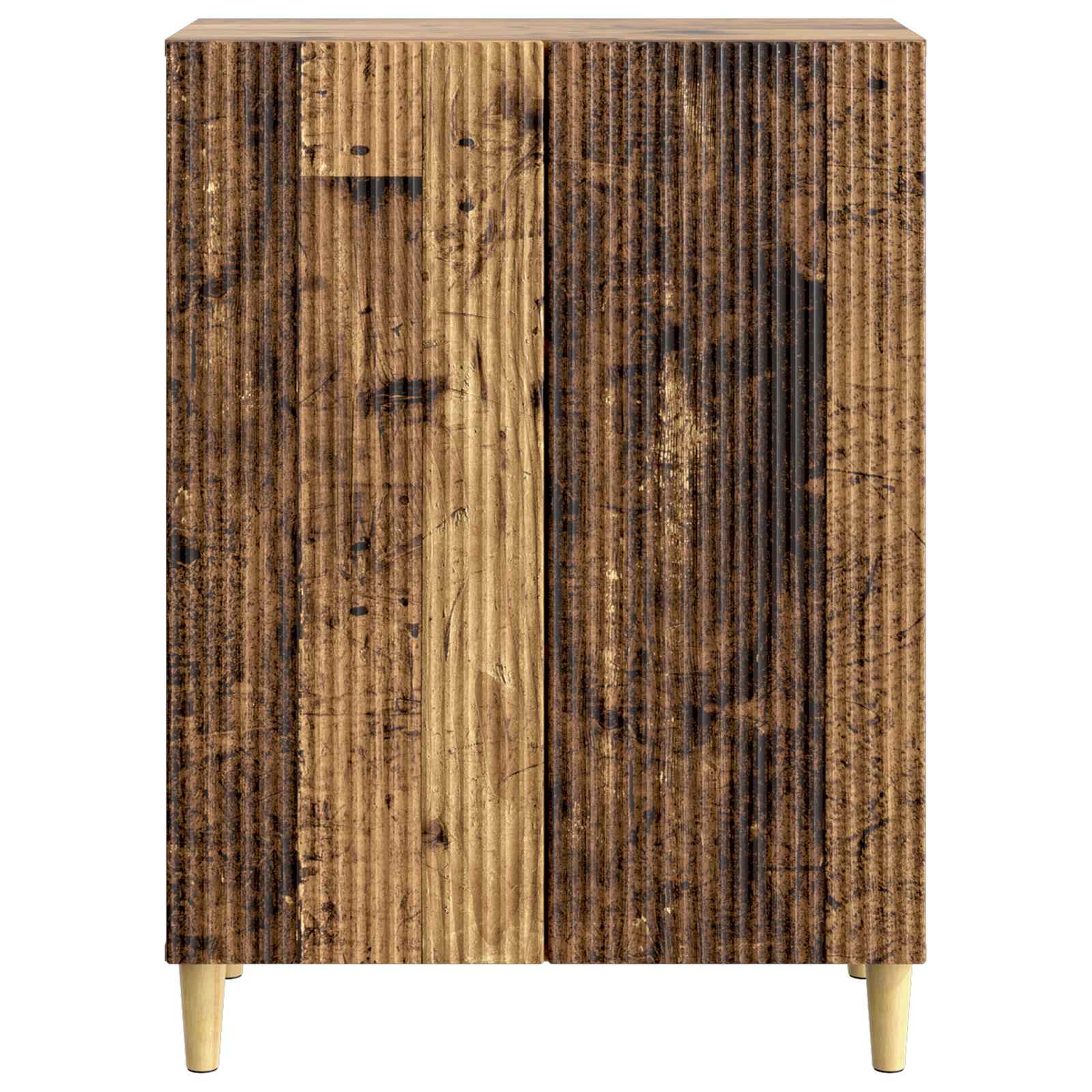 vidaXL Bufet Stare drewno 66 x 34,5 x 90 cm Drewno inżynieryjne