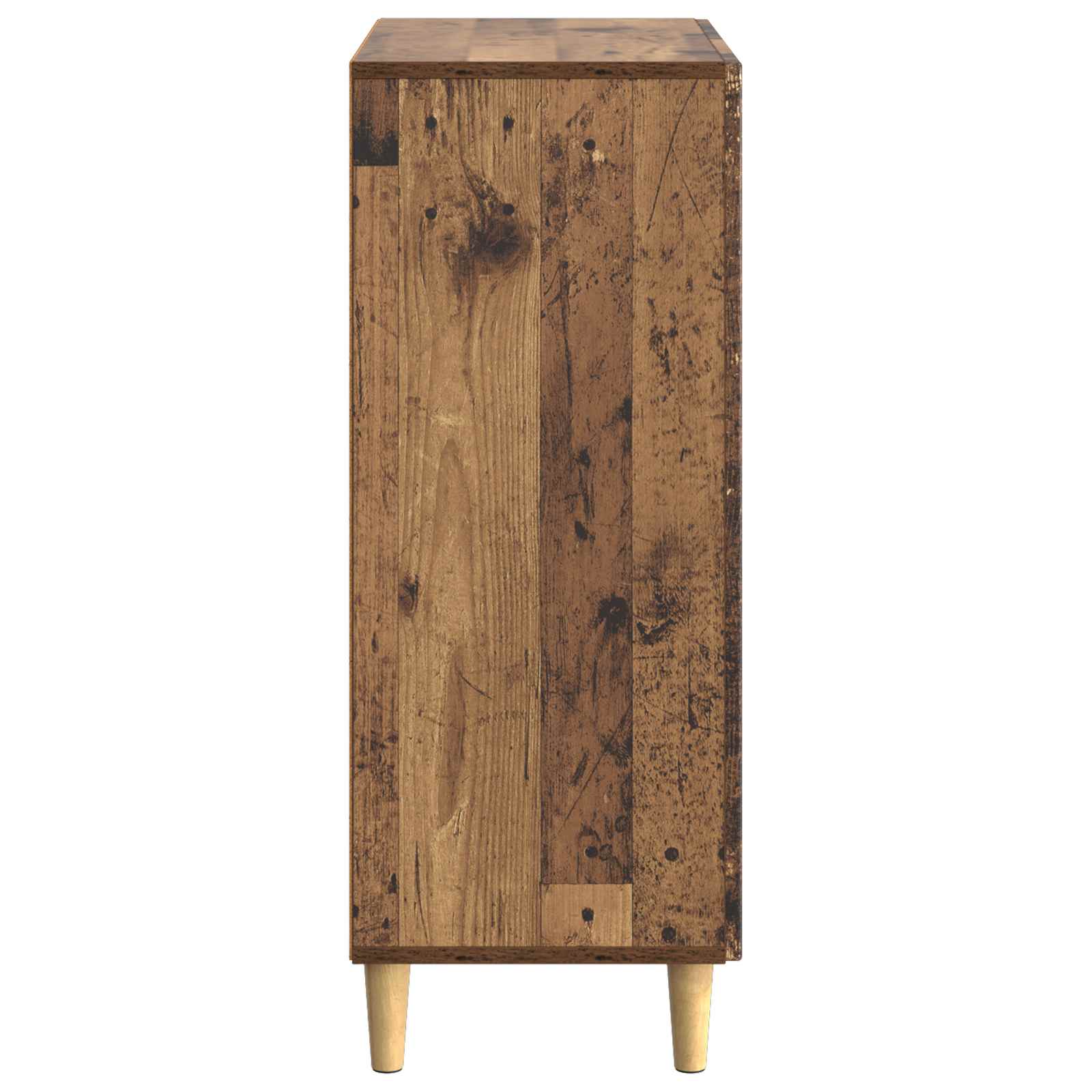 vidaXL Bufet Stare drewno 66 x 34,5 x 90 cm Drewno inżynieryjne