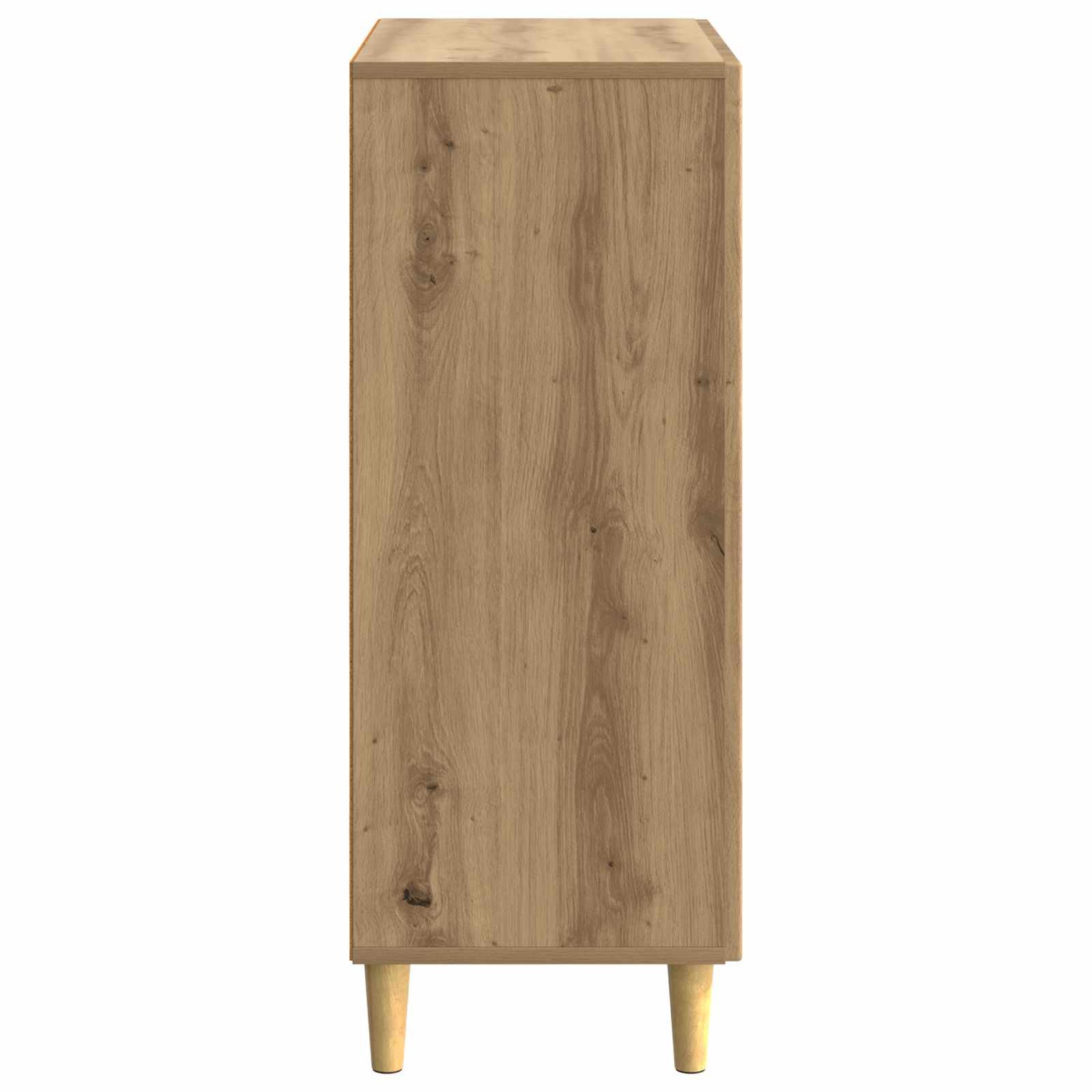 vidaXL Bufet Dąb artisan 66 x 34,5 x 90 cm Drewno inżynieryjne