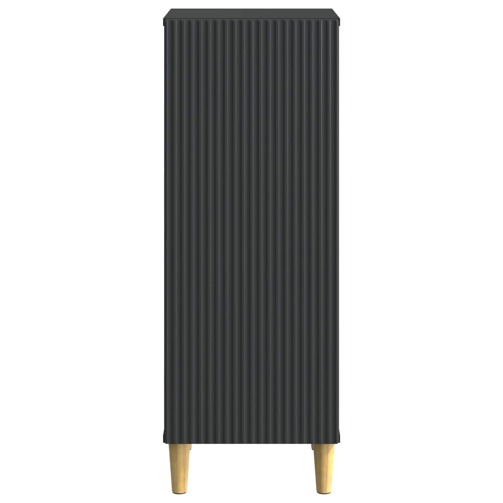 vidaXL Bufet Czarny 33 x 34,5 x 90 cm Drewno inżynieryjne