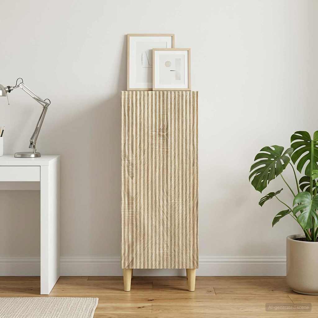 vidaXL Bufet dąb Sonoma 33 x 34,5 x 90 cm Drewno inżynieryjne
