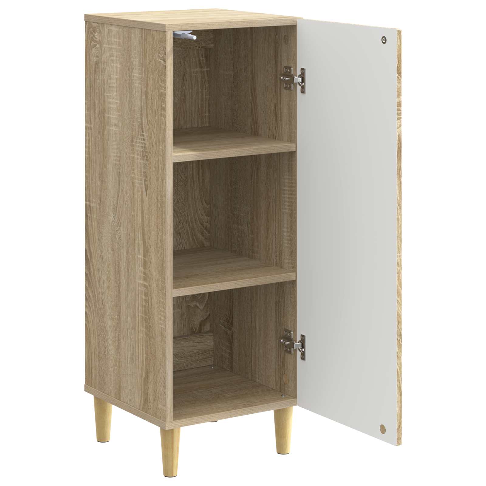 vidaXL Bufet dąb Sonoma 33 x 34,5 x 90 cm Drewno inżynieryjne