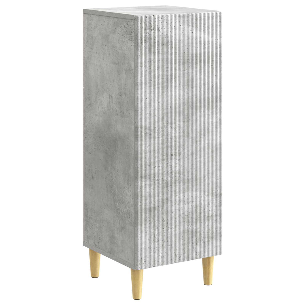 vidaXL Bufet Betonowy szary 33 x 34,5 x 90 cm Drewno inżynieryjne