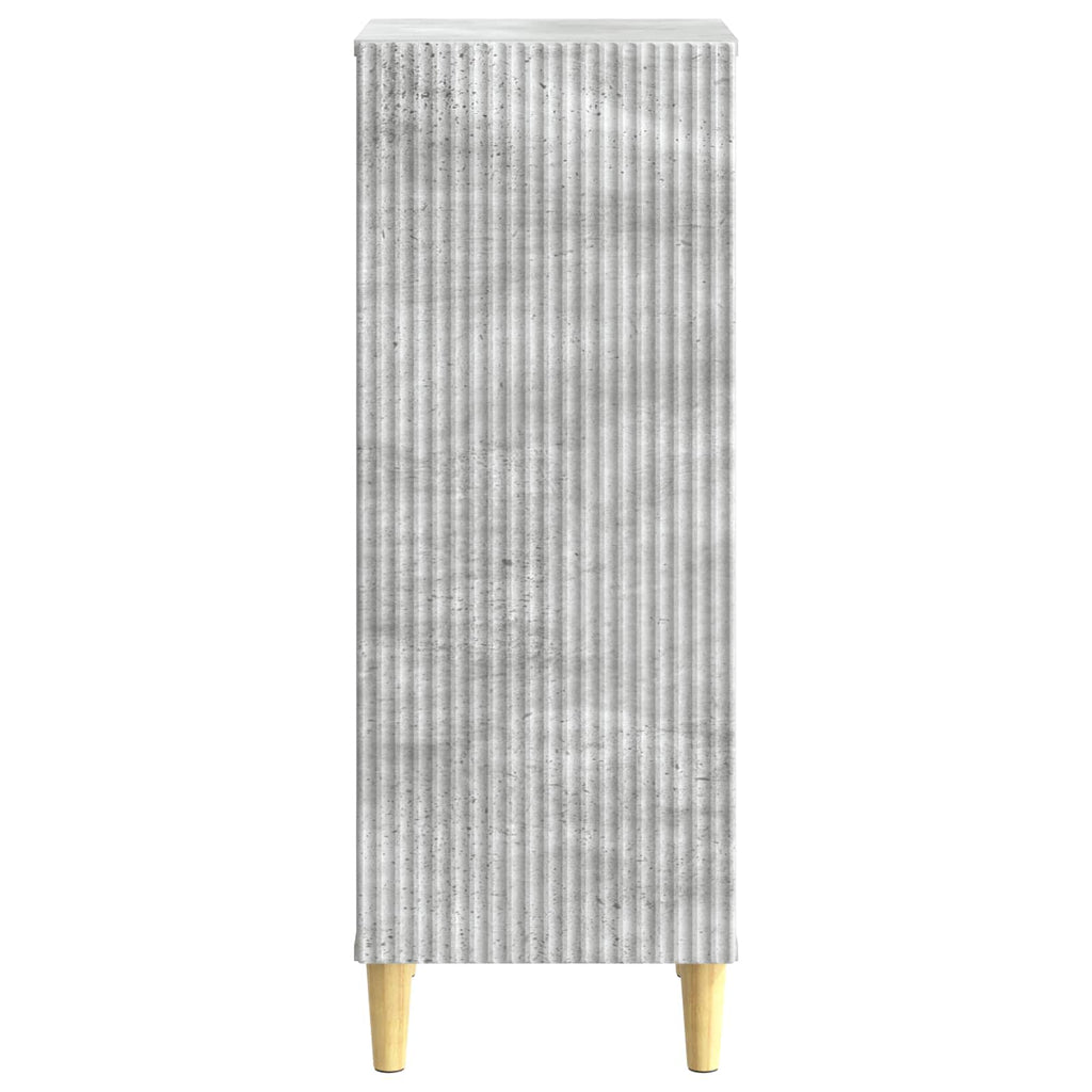 vidaXL Bufet Betonowy szary 33 x 34,5 x 90 cm Drewno inżynieryjne