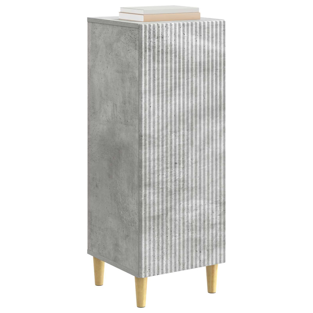 vidaXL Bufet Betonowy szary 33 x 34,5 x 90 cm Drewno inżynieryjne