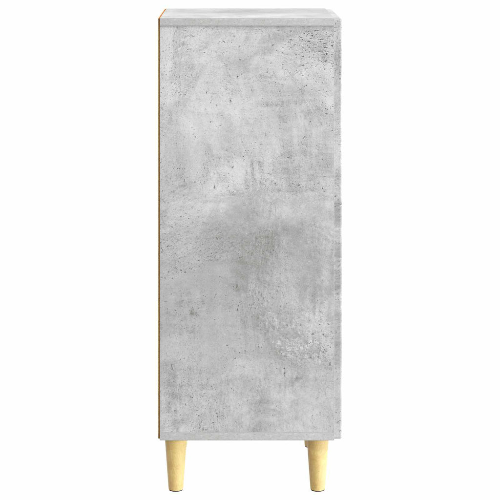 vidaXL Bufet Betonowy szary 33 x 34,5 x 90 cm Drewno inżynieryjne