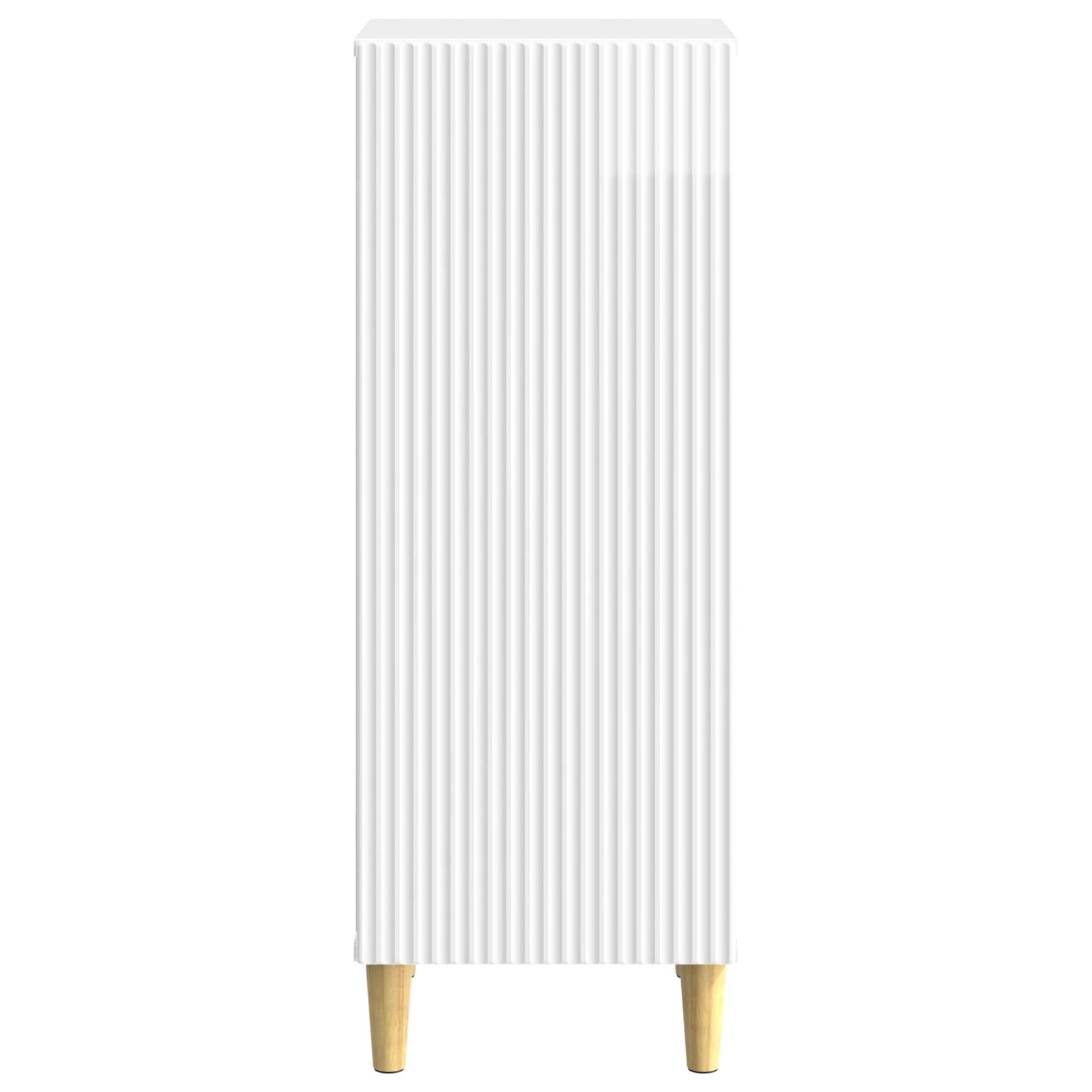 vidaXL Bufet Biały wysoki połysk 33 x 34,5 x 90 cm Drewno inżynieryjne