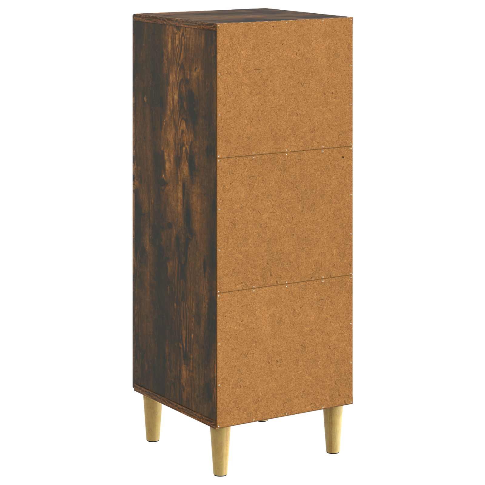 vidaXL Bufet Dąb wędzony 33 x 34,5 x 90 cm Drewno inżynieryjne