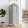 vidaXL Bufet Szary Sonoma 33 x 34,5 x 90 cm Drewno inżynieryjne