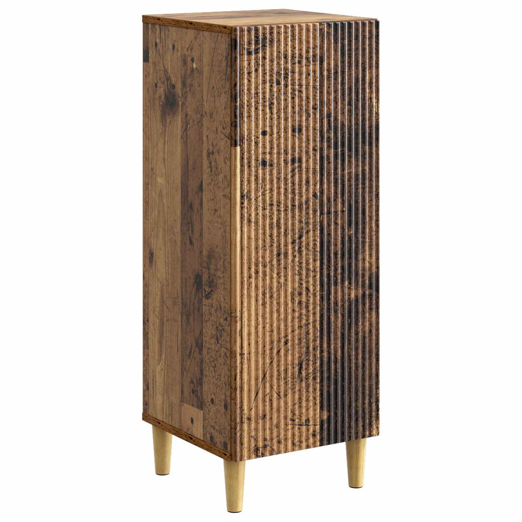 vidaXL Bufet Stare drewno 33 x 34,5 x 90 cm Drewno inżynieryjne